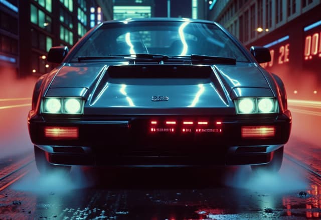 Flux 80s Cyberpunk example 3
