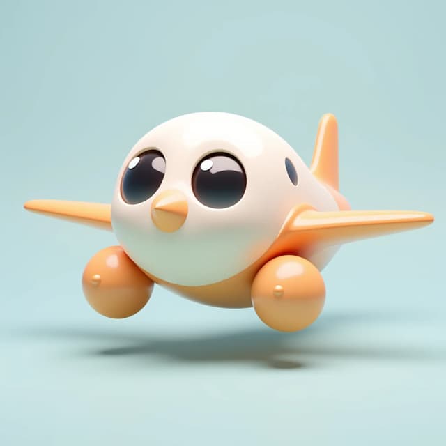 Flux Cute 3D Example 3